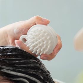 Silicone shampoo comb