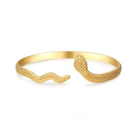 Snake shaped bracelet