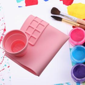 Silicone painting mat